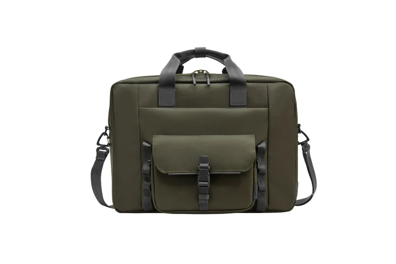 HP Borsa per Laptop 15,6 pollici Resistente all'Acqua Verde e Grigio da Corriere
