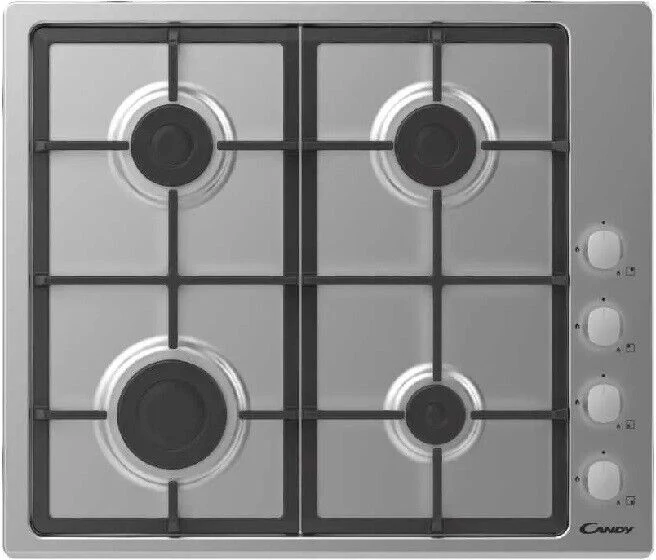 Piano Cottura A Gas Hisense GM642XF 4 Fuochi (L61xP51) Acciaio
