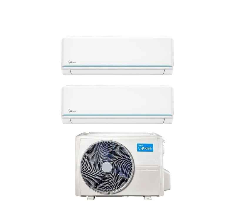 Condizionatore Dual Split Midea Evolution 12+12 con M3OA-27HFN8-Q R-32 Wi-Fi Integrato