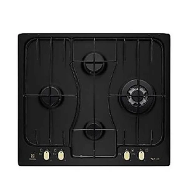 Piano Cottura A Gas Electrolux RGG6243LOR 4 Fuochi (L59,4xP51) CrossCook Nero