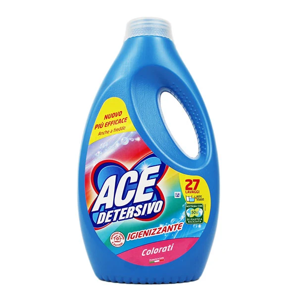 Ace Detersivo Colorati 1,35lt 27 Lavaggi
