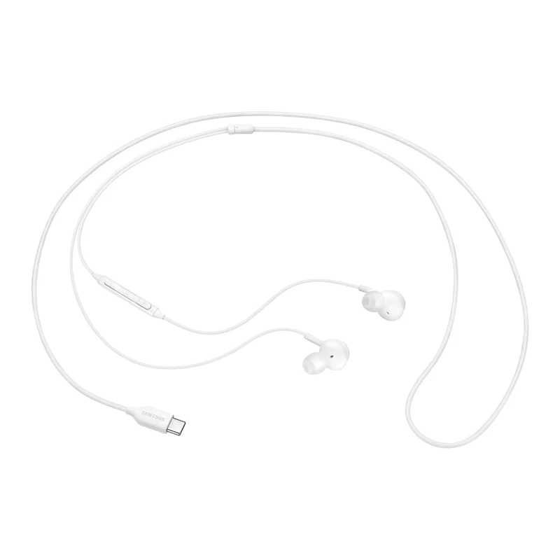 Samsung EO-IC100BWEGIT Auricolari a Filo Bianchi USB-C con Suono AKG