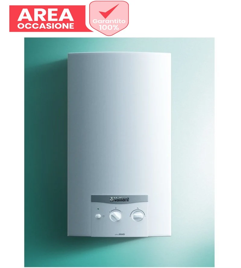 AREA OCCASIONI Scaldabagno a Camera Aperta Vaillant ATMOMAG MINI I 144/1 Gpl 14 Litri Low NOx