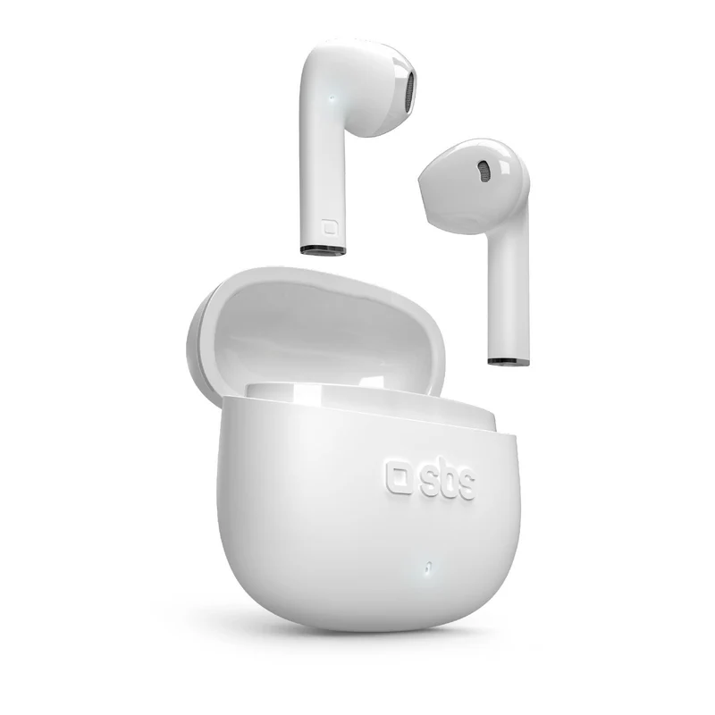 SBS One Color Auricolari TWS Bluetooth In-ear con Microfono Bianco