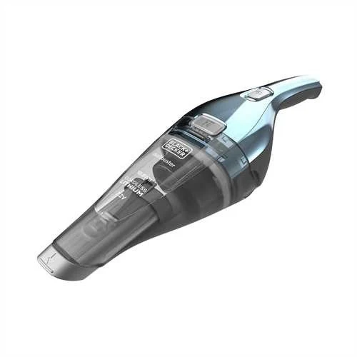 Black & Decker Aspirapolvere Senza Filo NVC220WBC Blu Cromo Batteria Ioni di Litio