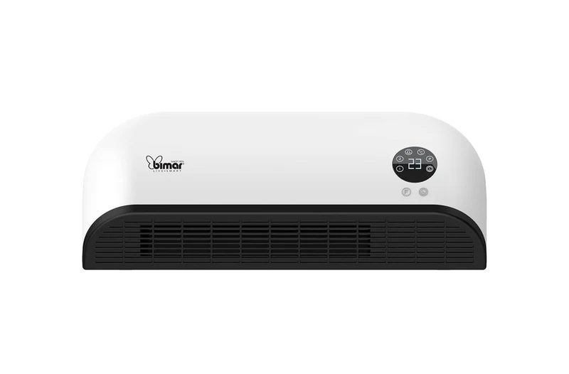 Bimar HP093 Termoventilatore a Parete con Timer e Telecomando 2 Potenze