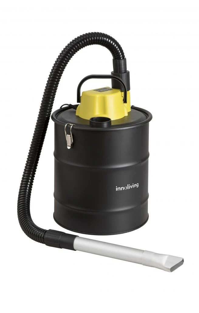 Innoliving INN-650 Aspiracenere 1200W 20L Senza Sacchetto Nero e Giallo