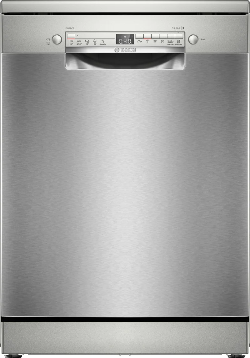 Bosch Lavastoviglie Serie 2 SMS2HTI02E 60cm 13 Coperti Libera Installazione Acciaio