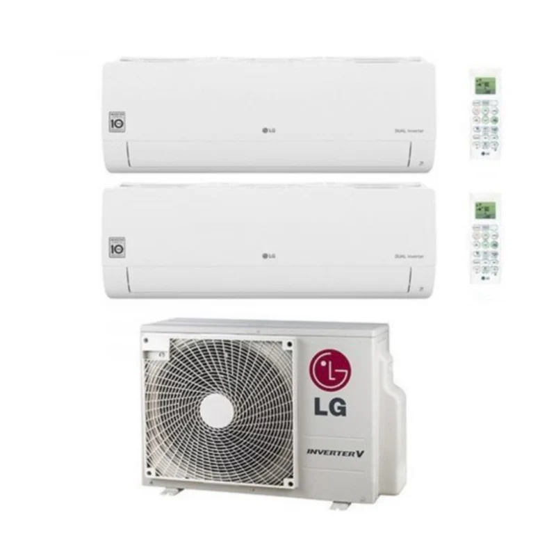 AREA OCCASIONI climatizzatore condizionatore LG dual split inverter serie Libero Smart 9+9 con MU2R15 UL0 r-32 wi-fi integrato 9000+9000 - novità
