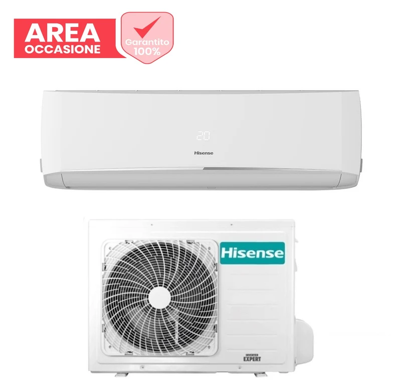 AREA OCCASIONI Climatizzatore Condizionatore Hisense Inverter serie HALO 12000 Btu CBYR1203G R-32 Wi-Fi A++/A+