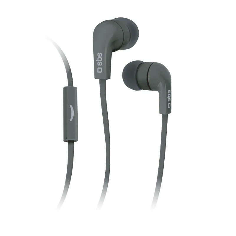 Auricolari SBS Studio Mix 30 In-Ear Stereo Cablati con Microfono Nero per Musica