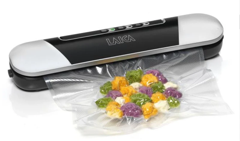 Laica PZ20100 Macchina per Sottovuoto Nero 0,6 mbar 90W Sigillatura Alimenti