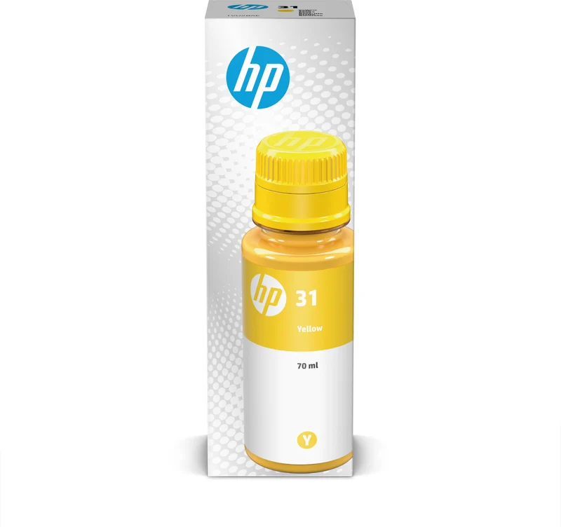 HP 31 Inchiostro Originale Giallo 70ml 8000 Pagine per HP Ink Tank e Smart Tank