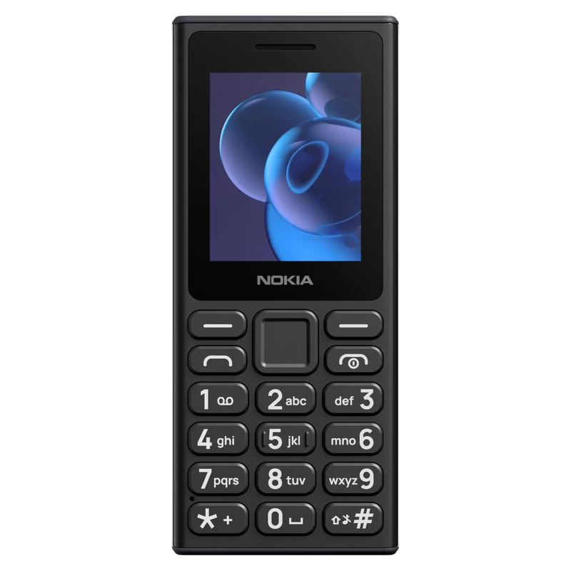 Nokia 105 2024 Telefono Cellulare Nero Dual SIM 2G - Cellulare Economico Base