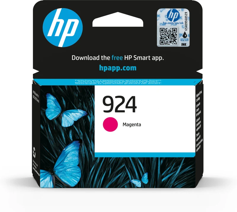 HP 924 Cartuccia Inchiostro Originale Magenta Resa Standard per OfficeJet Pro 8120e