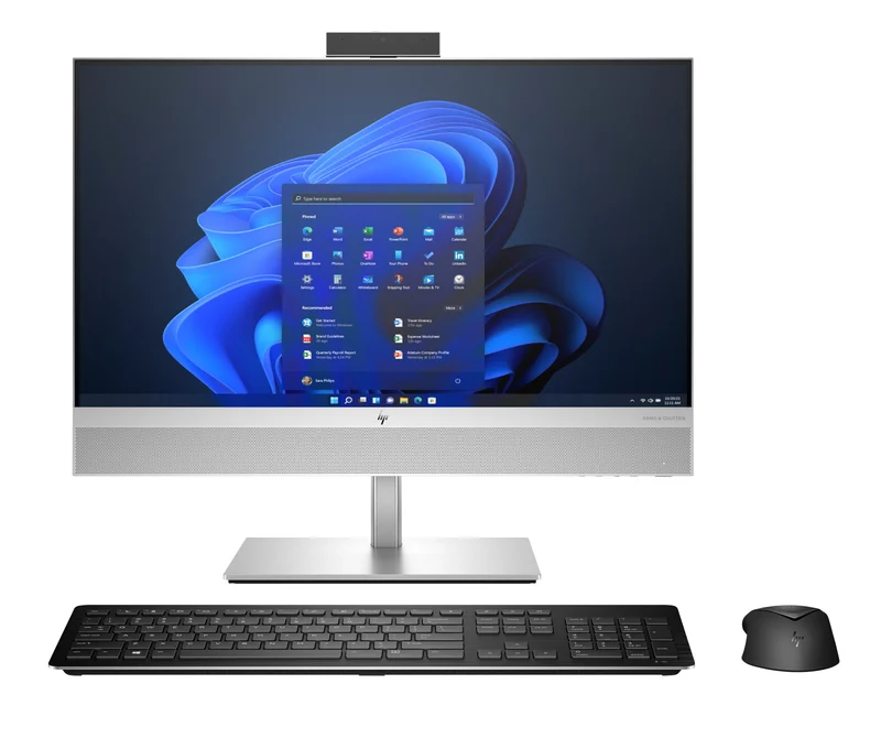 HP EliteOne 840 G9 PC All-in-One 23.8" Intel Core i7 16 GB DDR5 512 GB SSD NVMe Windows 11 Pro Wi-Fi 6E