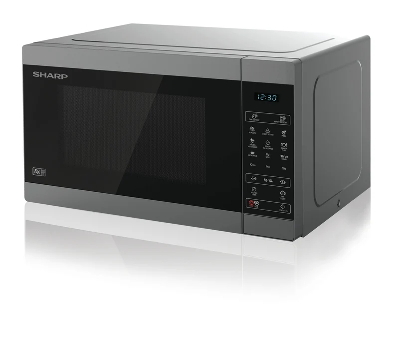 Sharp Forno Microonde YC-MG51E-S 25L 900W con Grill 1000W Argento Controllo Touch