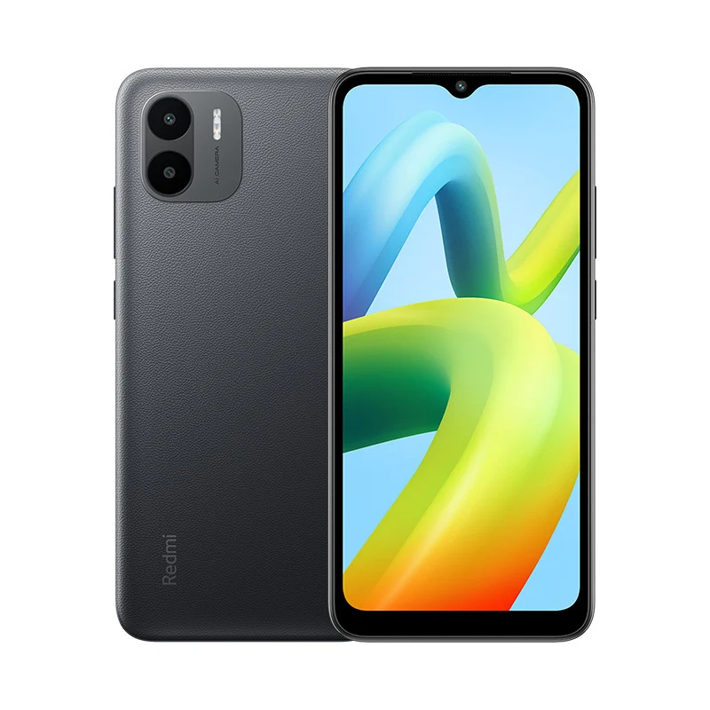 Xiaomi Redmi A1 Smartphone 6.52" 32 GB Dual SIM Android 12 Go Nero