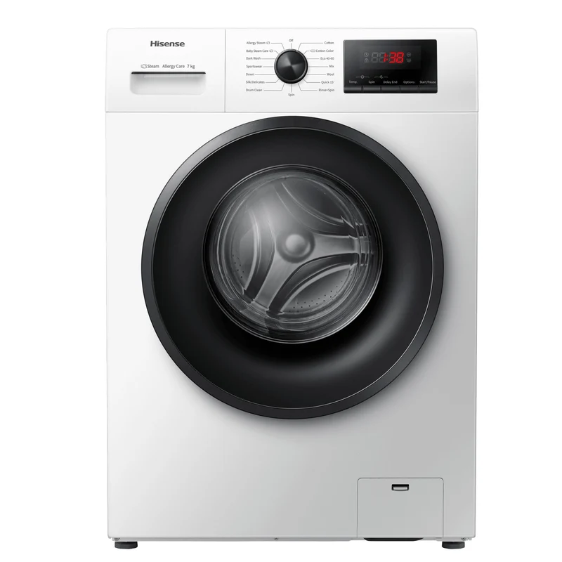 Hisense Lavatrice Frontale 7kg 1200 giri/min Bianca WFPV7012EM Classe E