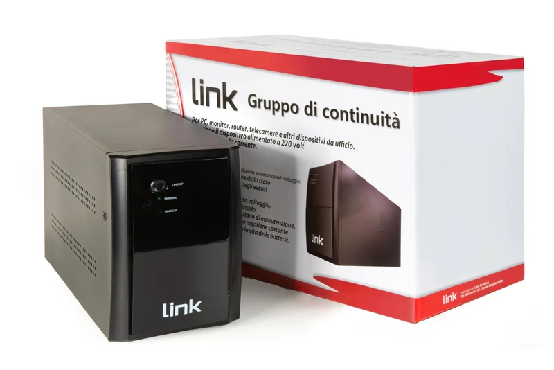 Link Gruppo di continuità LKUPS1200 1200VA 4 prese IEC C13 custodia in metallo