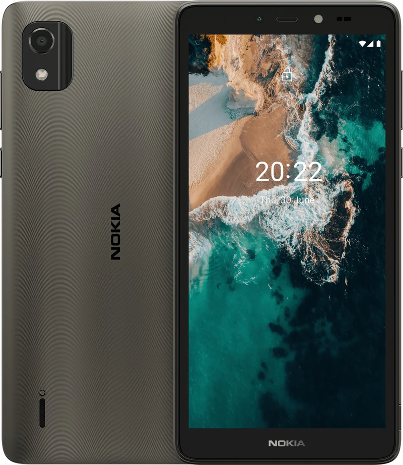 Nokia C2 2E Smartphone 5.7" 2GB 32GB Android 11 Go 4G Grigio