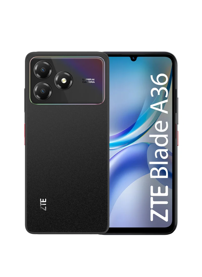 ZTE Blade A36 Smartphone 4G 6,75" Octa-core 128GB RAM 4GB Batteria 5000mAh Android 15 Nero