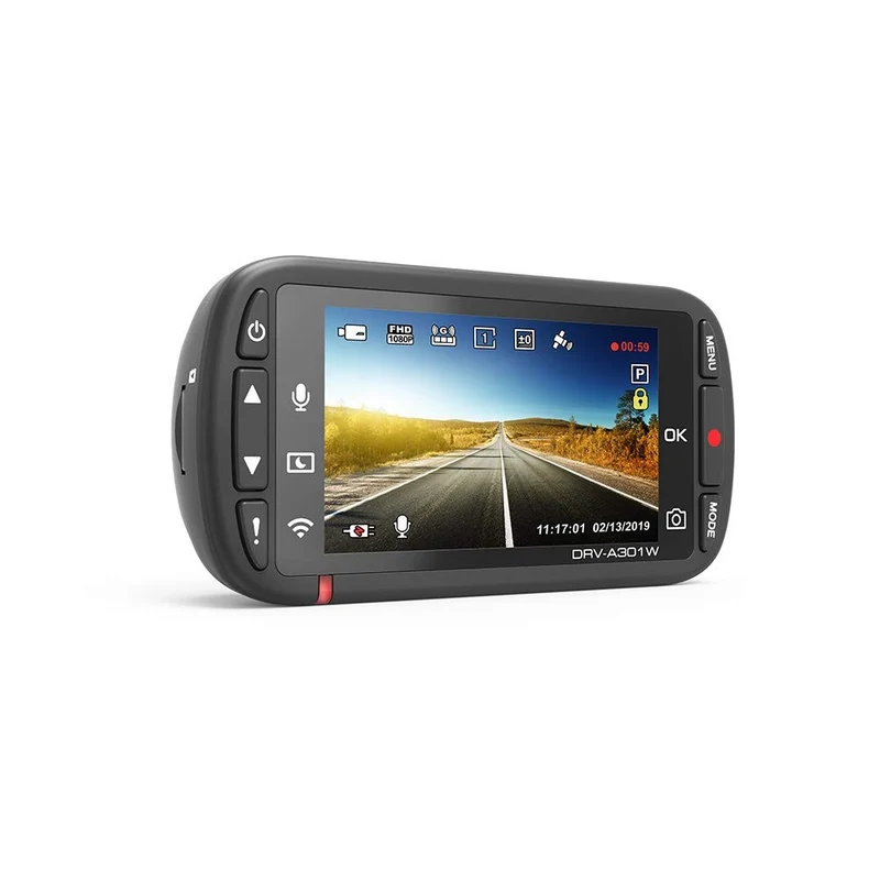 Kenwood Dashcam DRV-A301W Full HD 2,7'' GPS Wi-Fi G-Sensor HDR