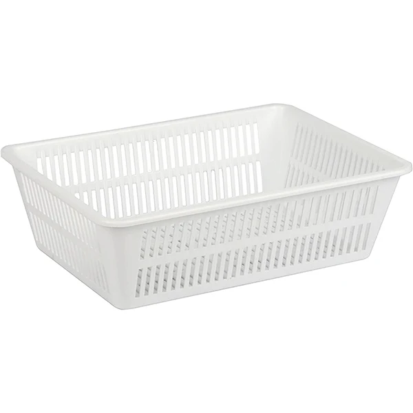 Cestino Rettangolare Forato 34x24xh10cm