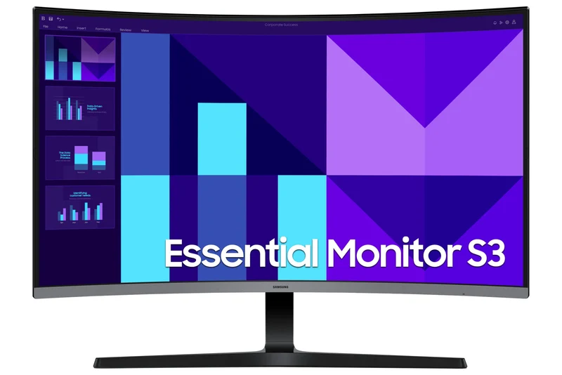 Samsung Monitor PC 32" Curvo Full HD 100Hz VA - Display 1920x1080 1500R