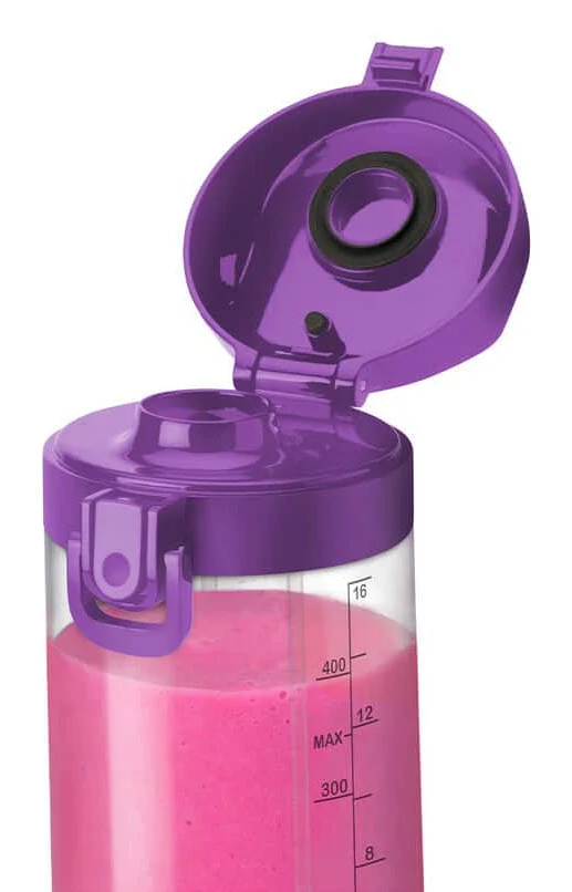 NutriBullet Frullatore Portatile NBP003PU Viola 0,475L Ricaricabile