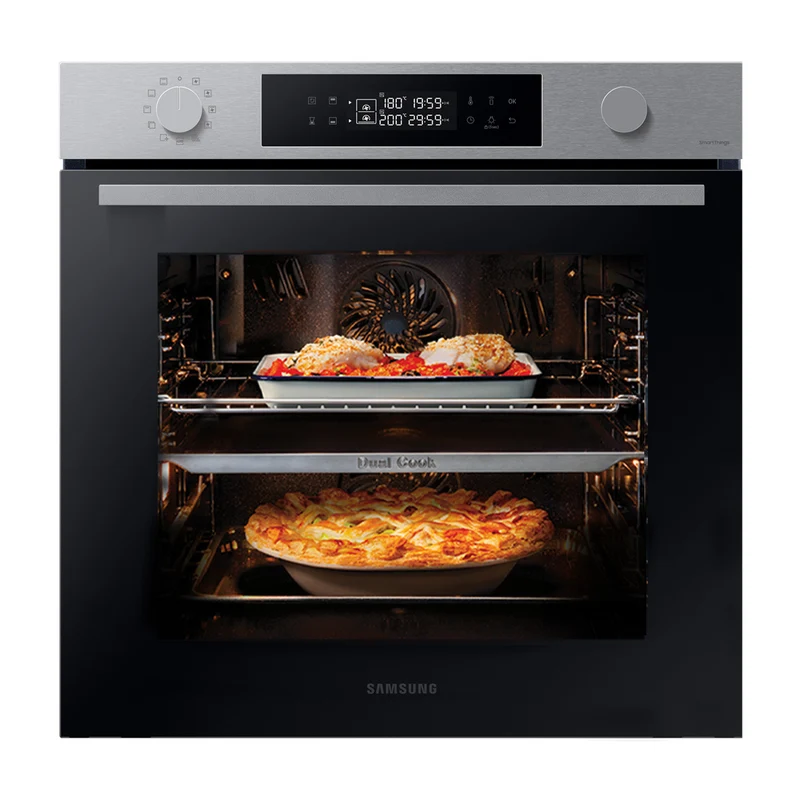 Samsung NV7B44403BS Forno ad Incasso Dual Cook 76L A+ Wi-Fi Autopulizia