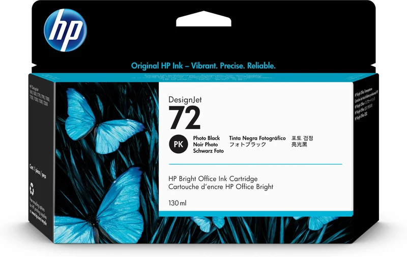 HP C9370A Cartuccia Inchiostro Originale Nero Fotografico 130ml Alta Resa per DesignJet