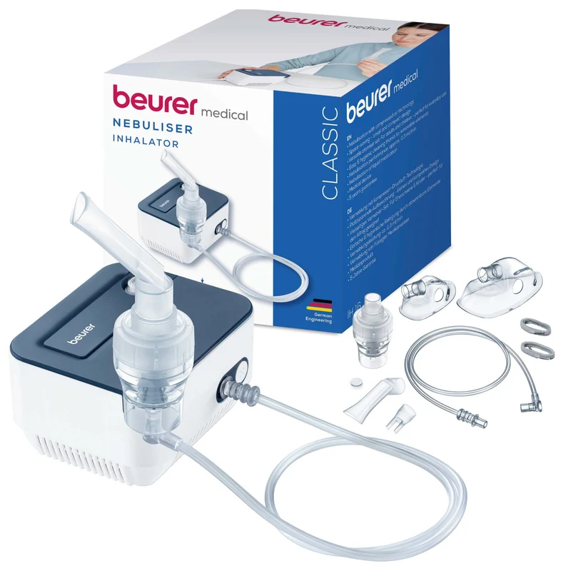 Beurer IH 16 Aerosol ad Aria Compressa Compatto per Adulti e Bambini