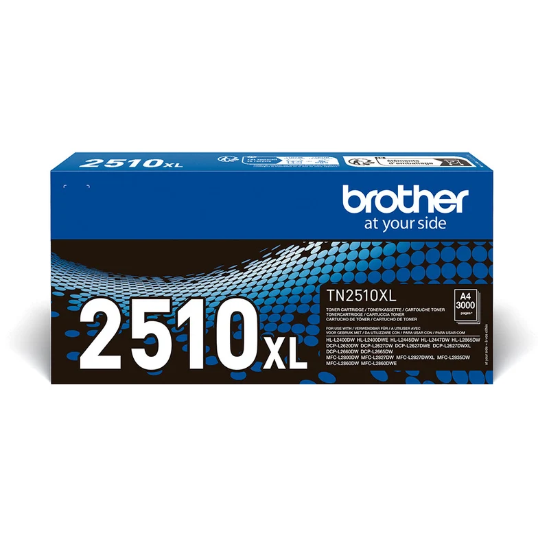 Brother TN-2510XL Toner Originale Nero Alto Rendimento 3000 pagine per Stampanti