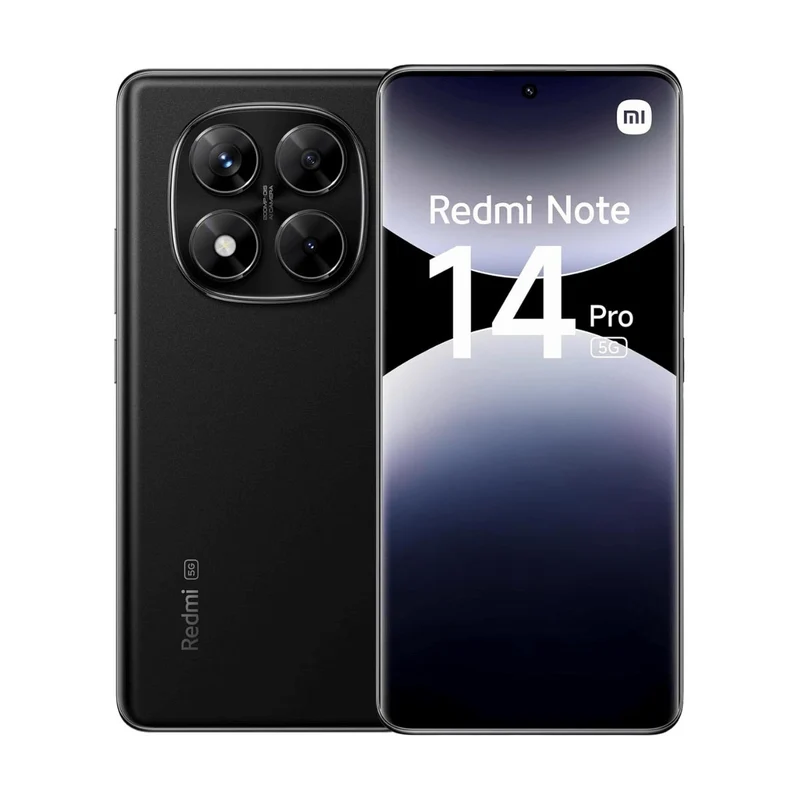 XIAOMI Redmi Note 14 Pro 5G 256GB 8GB RAM Nero Smartphone 6,67 pollici