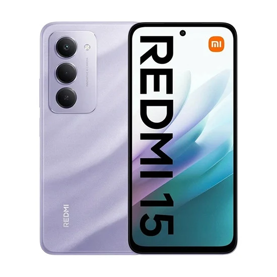 Xiaomi Redmi 15 4G Smartphone 256GB 8GB Ram Sandy Purple Dual Sim