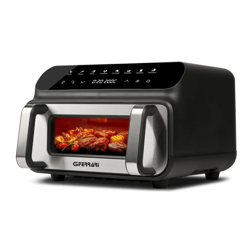 G3 Ferrari Friggitrice ad Aria G10181 10L 2000W Multifunzione Nero