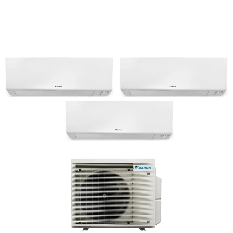 Climatizzatore Condizionatore Daikin Bluevolution Trial Split Inverter serie FTXM/R PERFERA WALL 5+9+18 con 3MXM52A R-32 Wi-Fi Integrato 5000+9000+18000 Garanzia Italiana