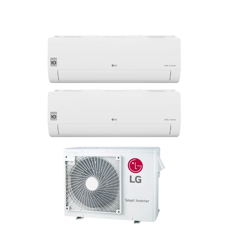 Condizionatore Dual Split LG Libero Smart 9+12 con MU3R19 R-32 Wi-Fi Integrato