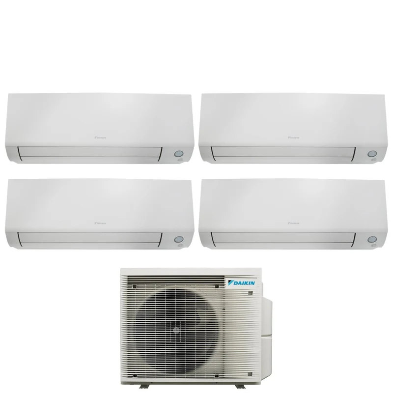 Climatizzatore Condizionatore Daikin Bluevolution Quadri Split Inverter serie PERFERA ALL SEASON 5+5+5+5 con 4MXM68A R-32 Wi-Fi Integrato 5000+5000+5000+5000 Garanzia Italiana
