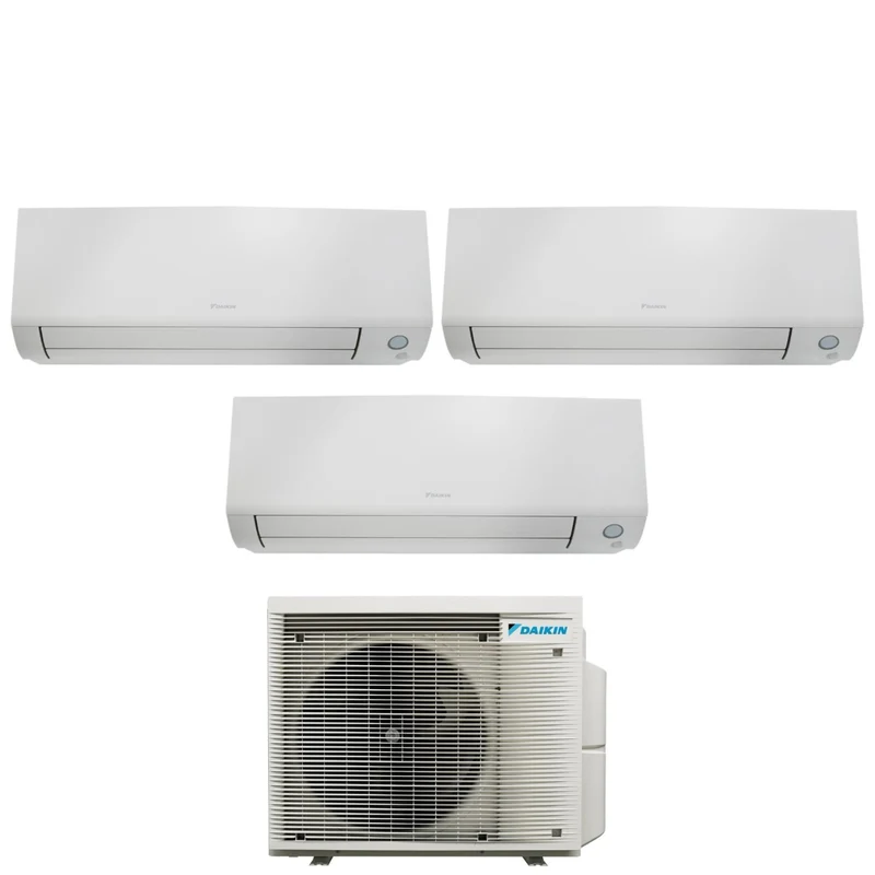Condizionatore Trial Split Daikin Perfera All Seasons 7+7+9 con 3MXM52A R-32 Wi-Fi Integrato - Garanzia Italiana