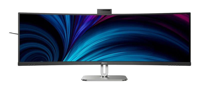 Philips Monitor LED 49B2U5900CH00 124cm Curvo 32:9 Dual QHD HDR400 75Hz Nero