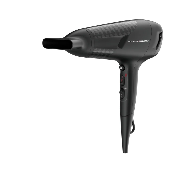 Rowenta X KARL LAGERFELD CV581L Asciugacapelli Nero 2300W 2 Velocità 3 Temperature
