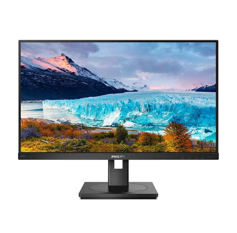 Philips Monitor LED 242S1AE00 23.8" Full HD IPS 75Hz VGA/DVI/HDMI/DP Nero Business