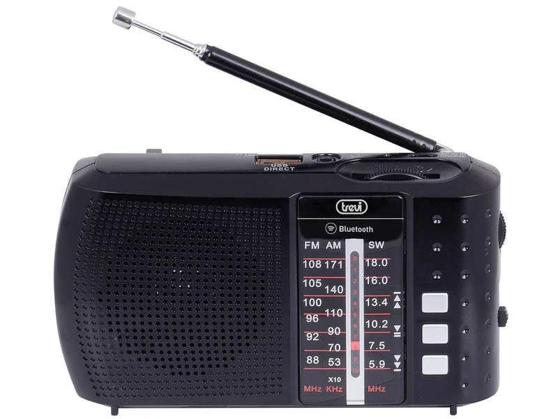 Trevi Radio Portatile RA 7F20 BT Multibanda Bluetooth MP3 Nero