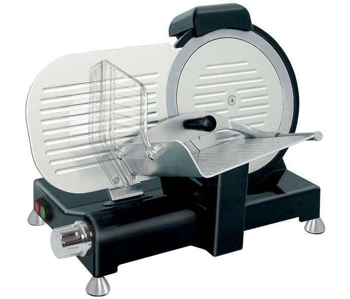 RGV Affettatrice Elettrica Luxury 25 Nero Lama 25cm Alluminio 140W