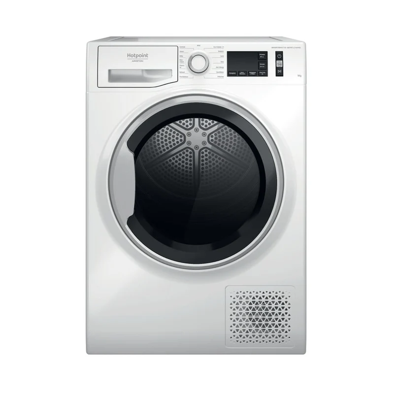 Asciugatrice A Pompa Di Calore Hotpoint Active NT M11 9X3SKY IT 9 Kg Classe A+++ (A84,9xL59,7xP65,5) Anti allergy Motore inverter Protezione anti piega