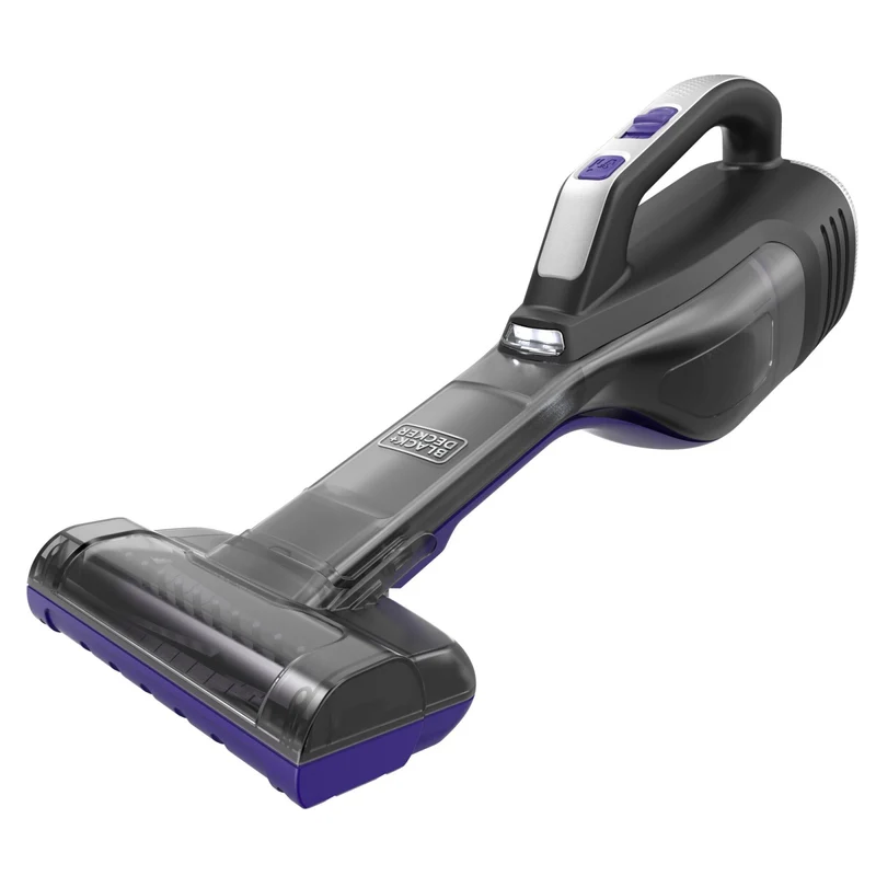Black & Decker DVD320BP Aspirabriciole 12V con Mini Turbo Spazzola Pet