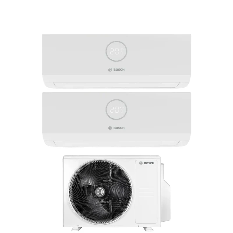 Condizionatore Dual Split Bosch Climate 3000i 12+18 con CL5000M 79/3 E R-32 Wi-Fi Optional