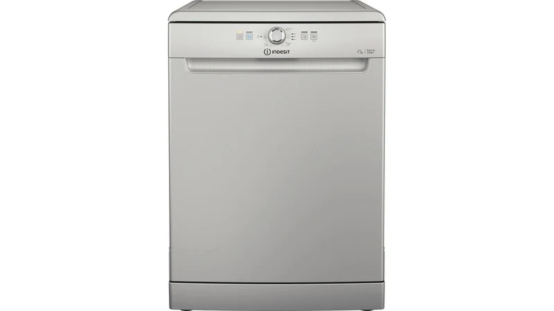 Lavastoviglie A Libera Installazione Indesit D2F HK26 S 14 Coperti Classe E (A85xL60xP59) Argento Fast&clean Push & go